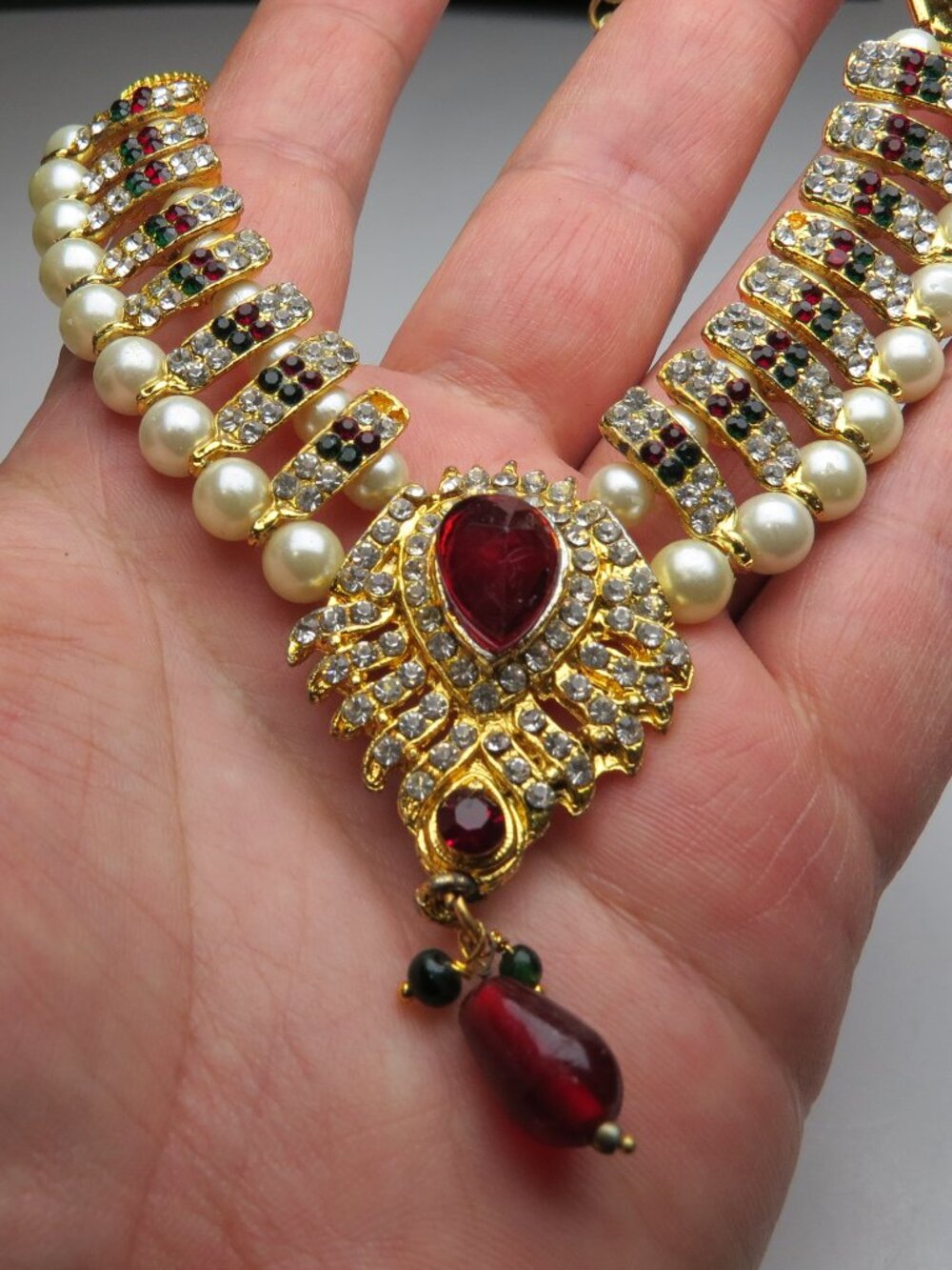 14k Pearl Tibet Necklace